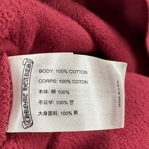 Chrome Hearts X Drake Certified Chrome Hand Dyed Hoodie